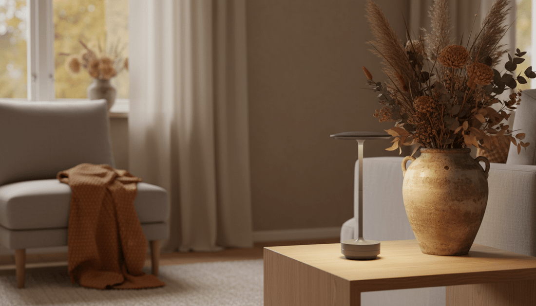 Efterårets største trend: Trådløse bordlamper skaber varme og fleksibel belysning i dit hjem