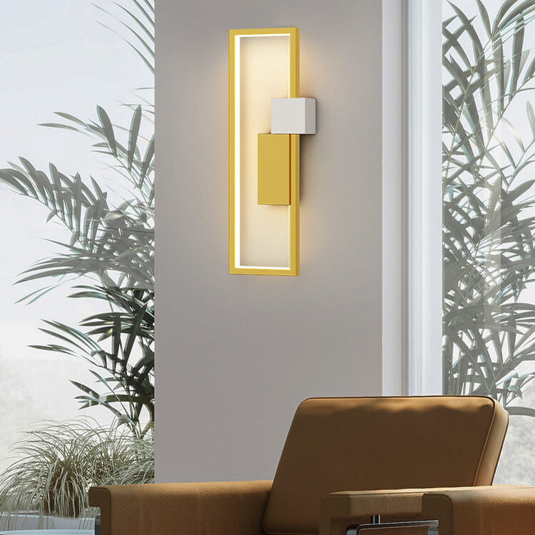 LumiFrame | Ultra-Sleek Square Wall Light