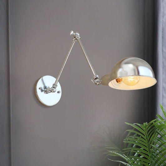 SilverSwing | Slank Metal Justerbar Lampe