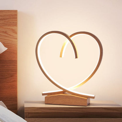 LoveLoop | Hjerteformet Bordlampe