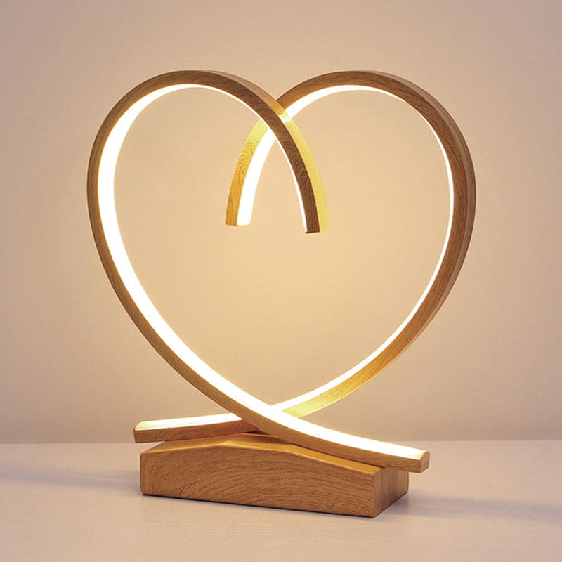 LoveLoop | Hjerteformet Bordlampe