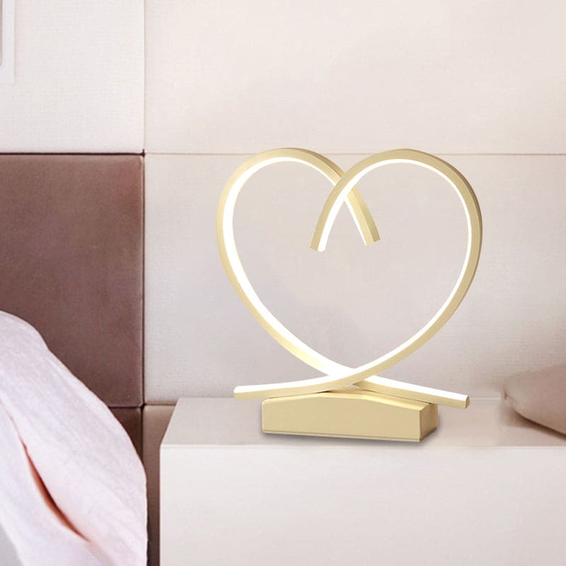 LoveLoop | Hjerteformet Bordlampe