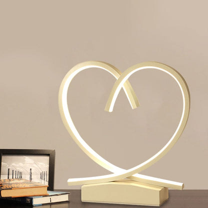 LoveLoop | Hjerteformet Bordlampe