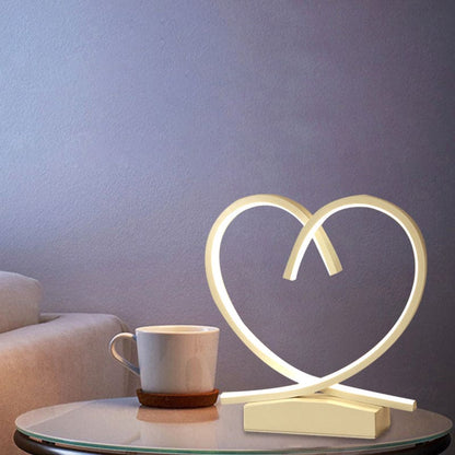 LoveLoop | Hjerteformet Bordlampe