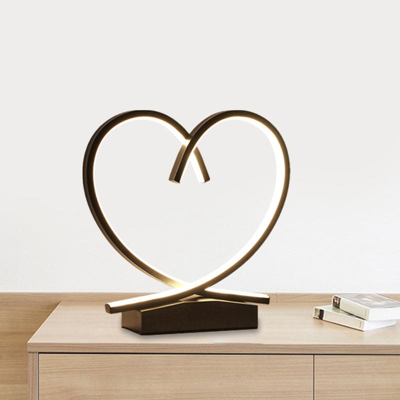 LoveLoop | Hjerteformet Bordlampe