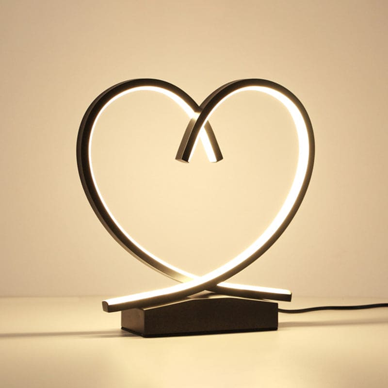 LoveLoop | Hjerteformet Bordlampe