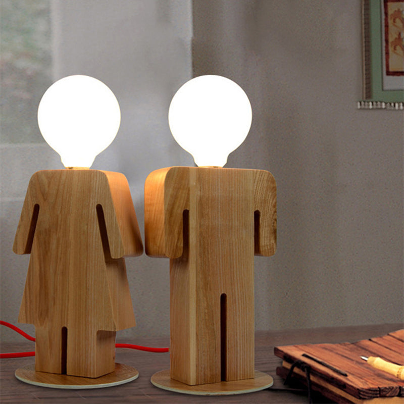 FigureLite | Minimalistisk Figur Bordlampe