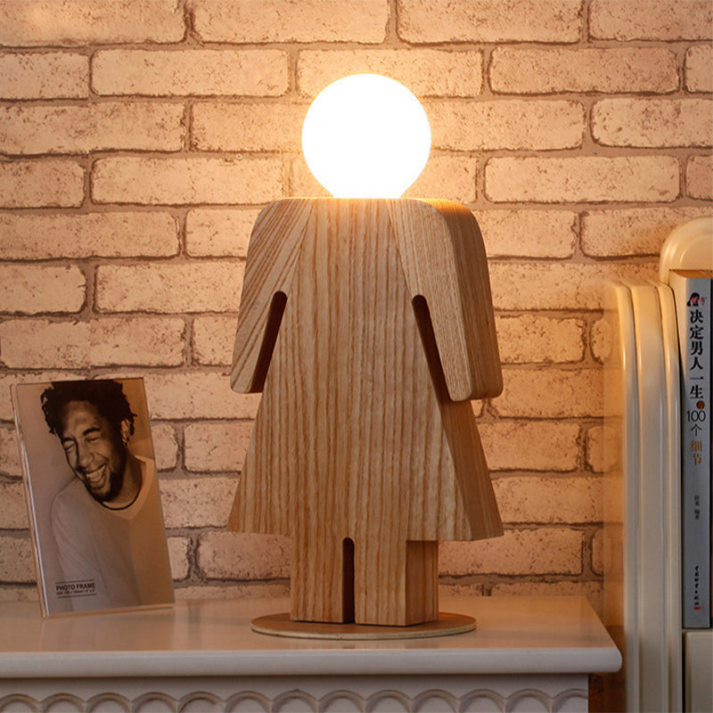 FigureLite | Minimalistisk Figur Bordlampe