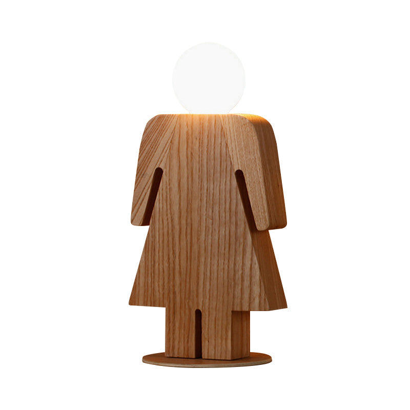 FigureLite | Minimalistisk Figur Bordlampe