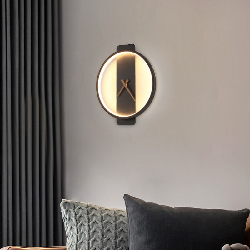 ClockLight | Moderne LED-lampe i Ur-Design