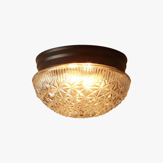 CrystalWave | Stilfuld Glaspanel Plafondlampe