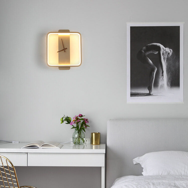 ClockLight | Moderne LED-lampe i Ur-Design