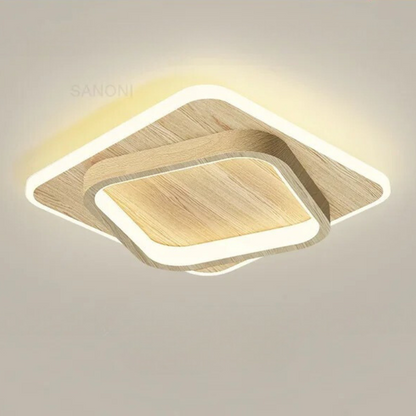 WoodLite | Stilfuld Wooden Loftlampe