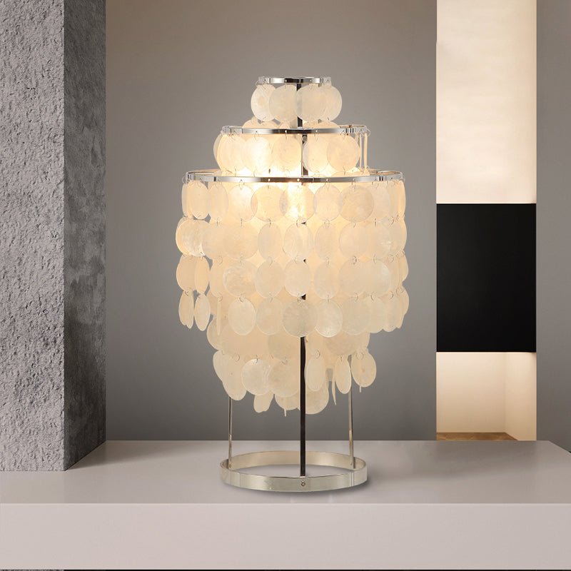 OceanMist | Skaller Chandelier Bordlampe