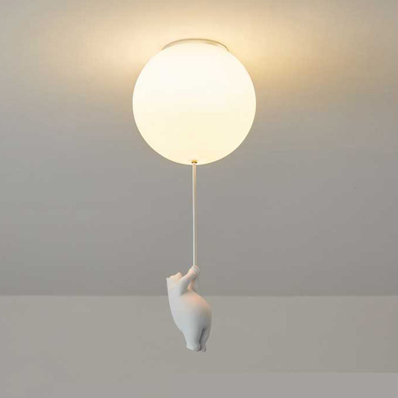 PolarLight | Drømmende Polar Bear Ballonlampe