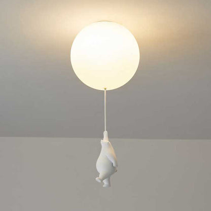 PolarLight | Drømmende Polar Bear Ballonlampe