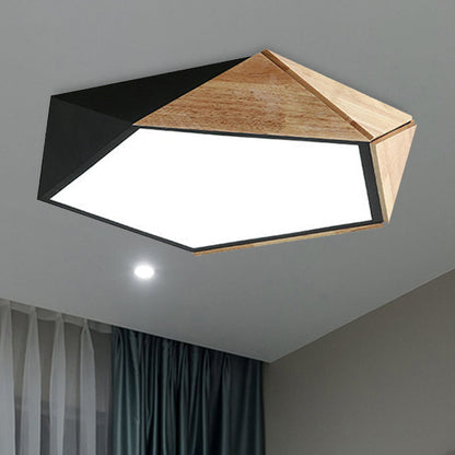 GeometricGlow | Moderne Geometrisk Loftlampe