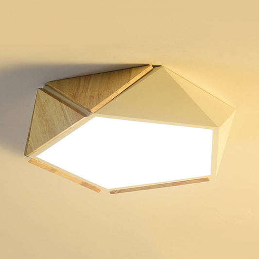 GeometricGlow | Moderne Geometrisk Loftlampe