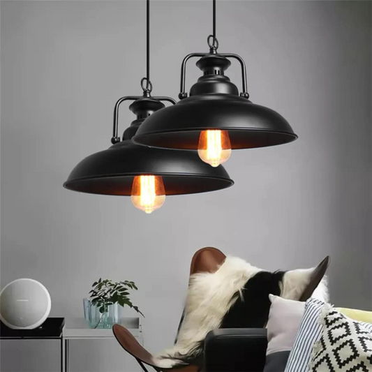 CaféGlow | Elegant Sort Loftlampe