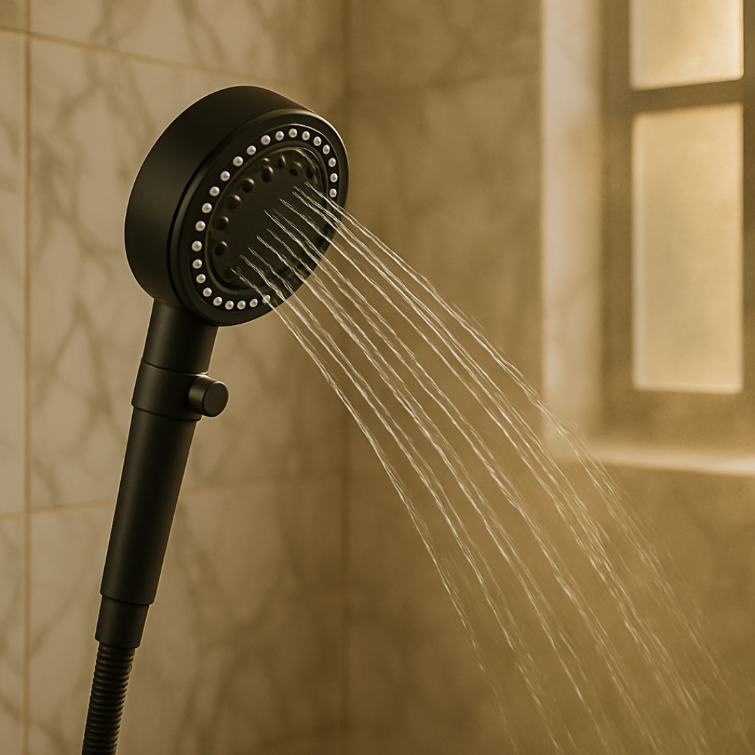 HydroFlow | Spa-brusehoved med vandbesparelse og justerbare funktioner