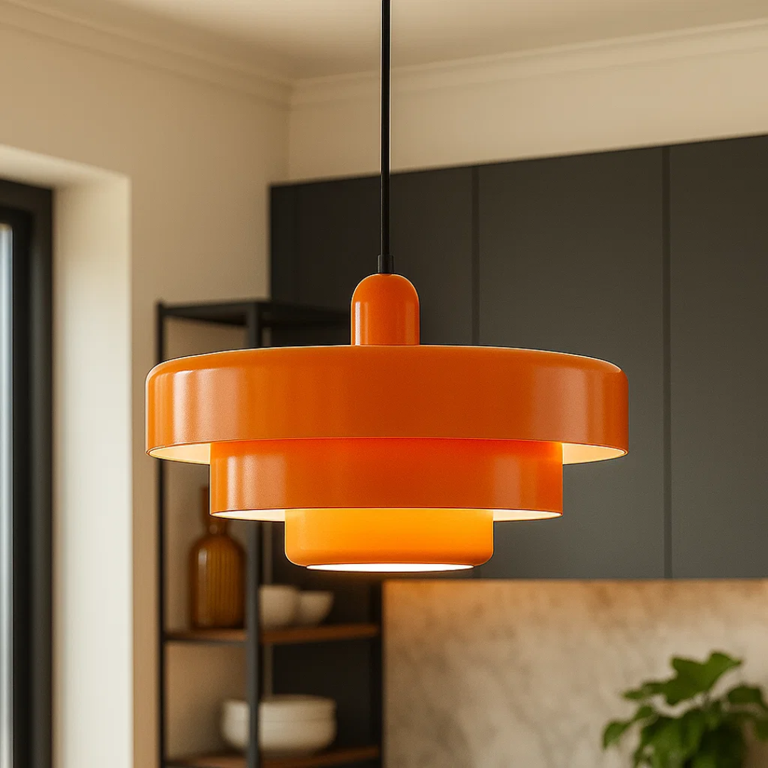 PrismicCircle | Moderne Glas Loftlampe i Nordisk Design til Hjemmet