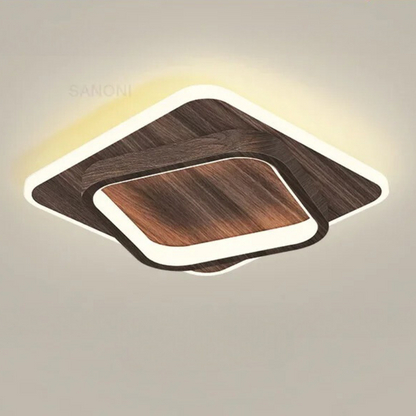 WoodLite | Stilfuld Wooden Loftlampe