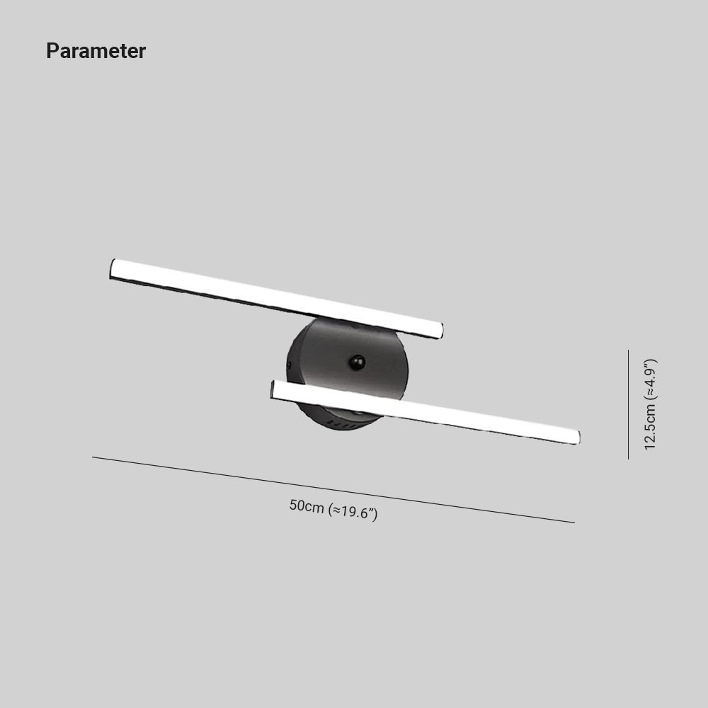 TwilightBar | Elegant Dual-Bar Væglampe