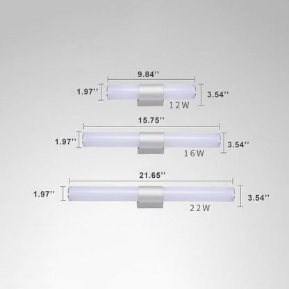 TubeGlow | Cylindrisk LED Spejllampe