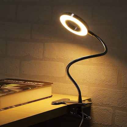 FlexiGlow | Justerbar LED-klipslampe
