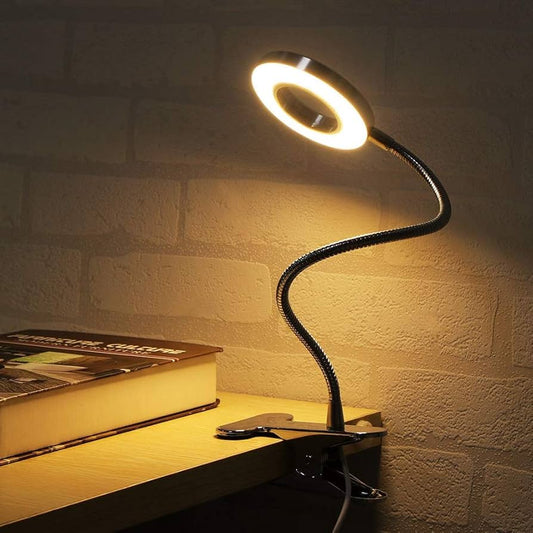 FlexiGlow | Justerbar LED-klipslampe
