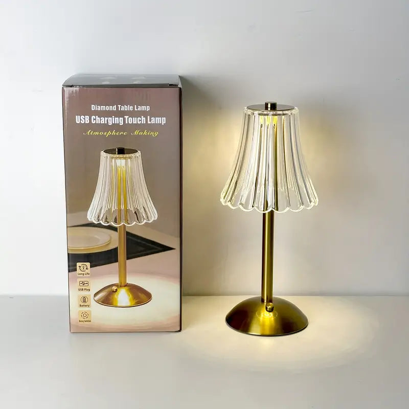 GlowHarmony™ | Elegant & Trendy Krystalbordlampe