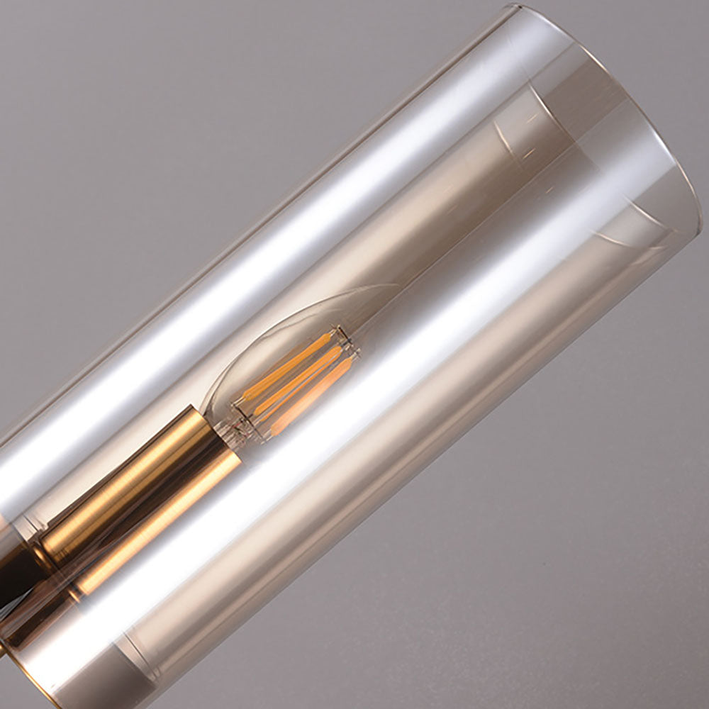 GoldMist | Cylinder Glas Væglampe