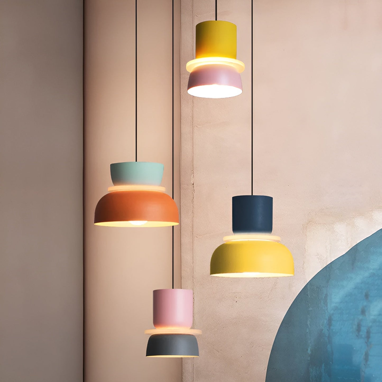 TwinGleam | Moderne Design LED Loftlampe