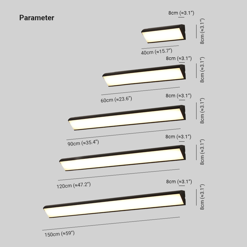 WeatherGlow | Vejrbestandig LED Bar Væglampe