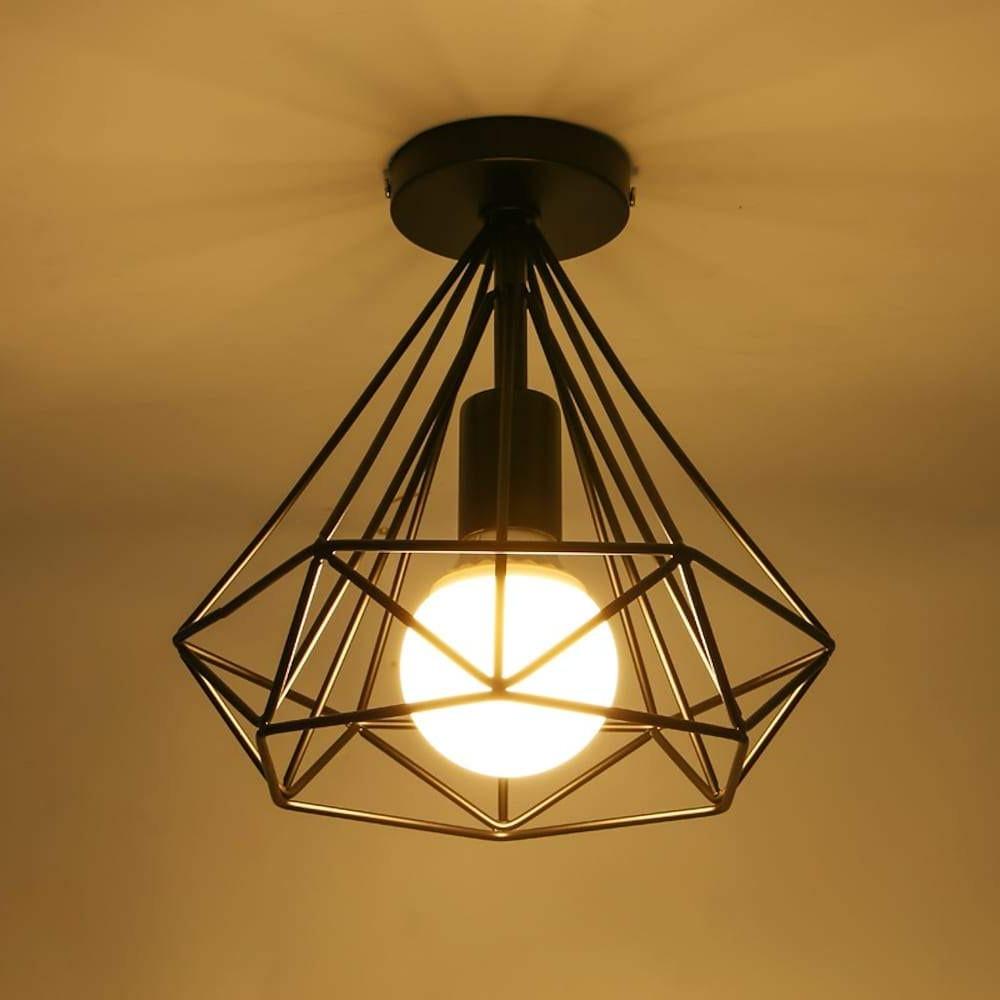 AeroLuxe | Chic Geometrisk Loftlampe