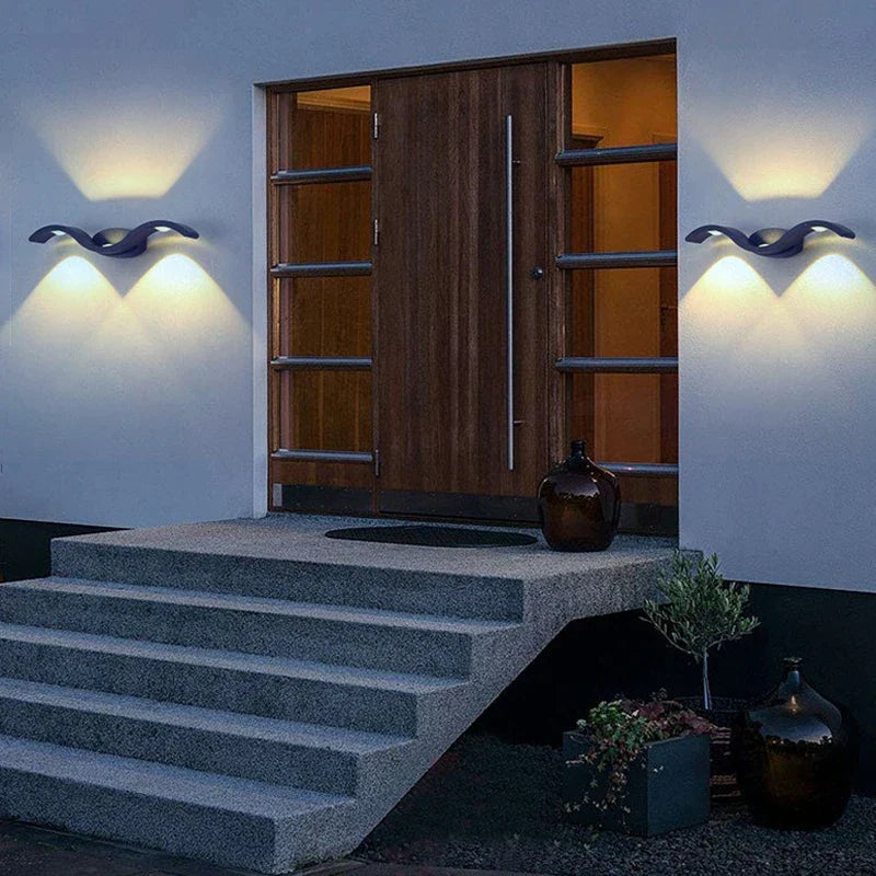 AlloyGlow | Moderne LED Væglampe med Slankt Design