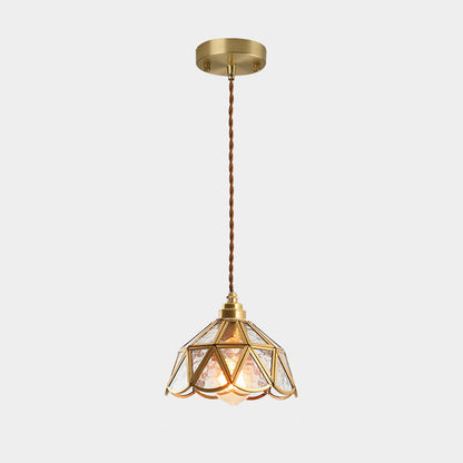 AmberDome | Elegant Tiffany Stil Hængelampe