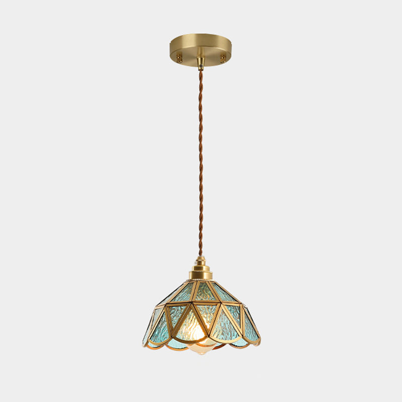 AmberDome | Elegant Tiffany Stil Hængelampe
