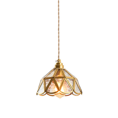 AmberDome | Elegant Tiffany Stil Hængelampe