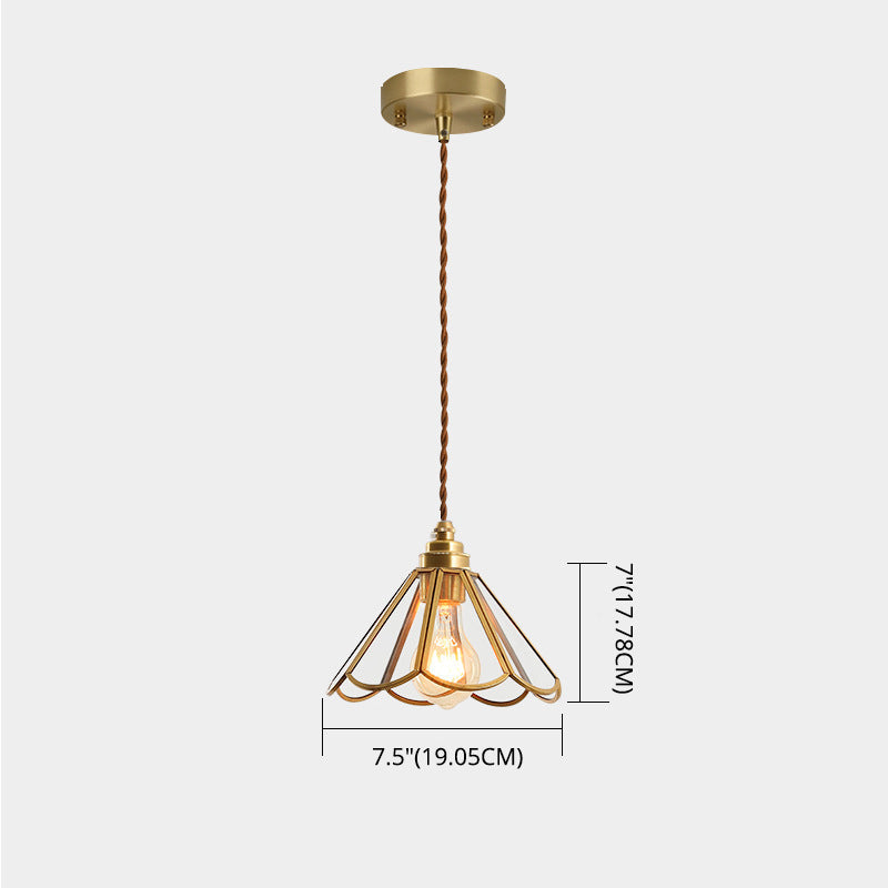 AmberDome | Elegant Tiffany Stil Hængelampe