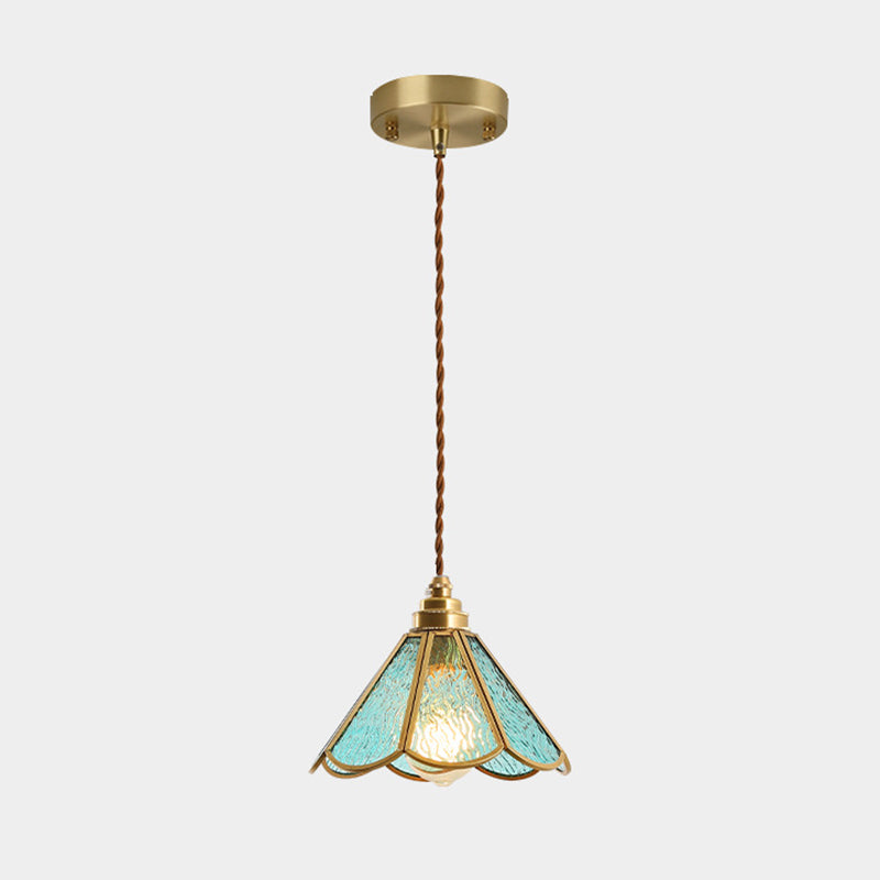 AmberDome | Elegant Tiffany Stil Hængelampe