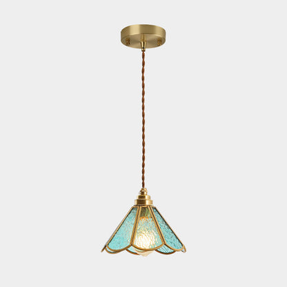 AmberDome | Elegant Tiffany Stil Hængelampe