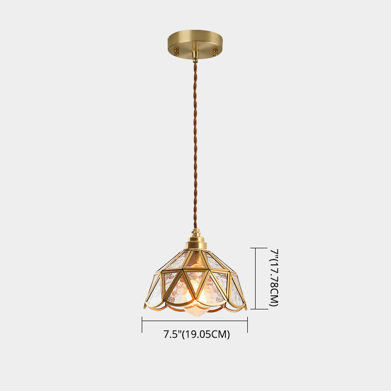 AmberDome | Elegant Tiffany Stil Hængelampe