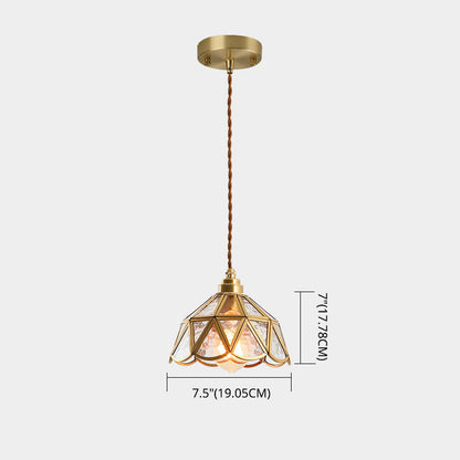AmberDome | Elegant Tiffany Stil Hængelampe