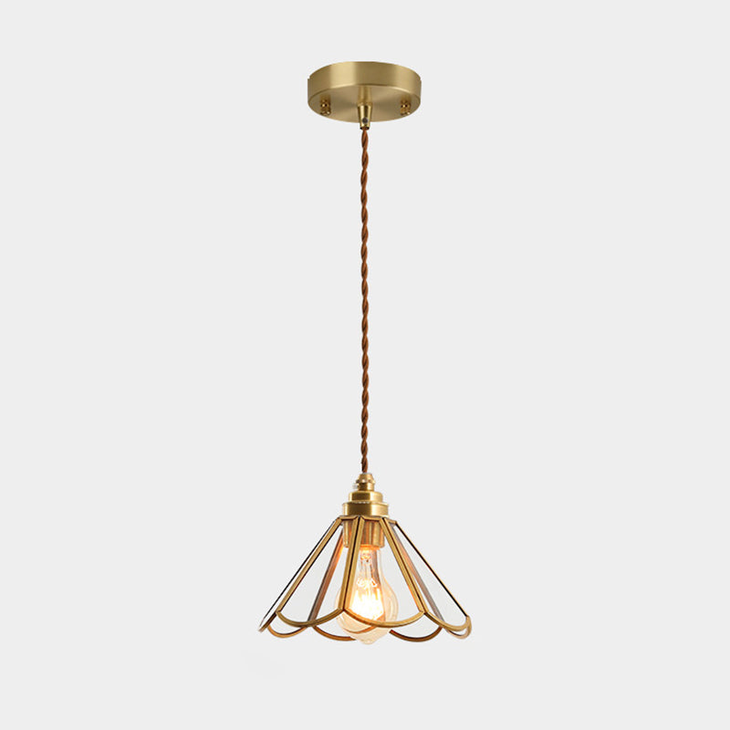 AmberDome | Elegant Tiffany Stil Hængelampe