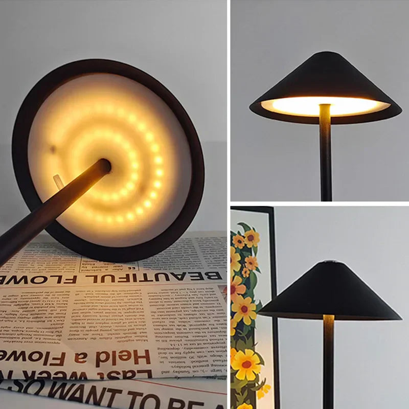 AmbiGlow | Slank Bærbar Bordlampe