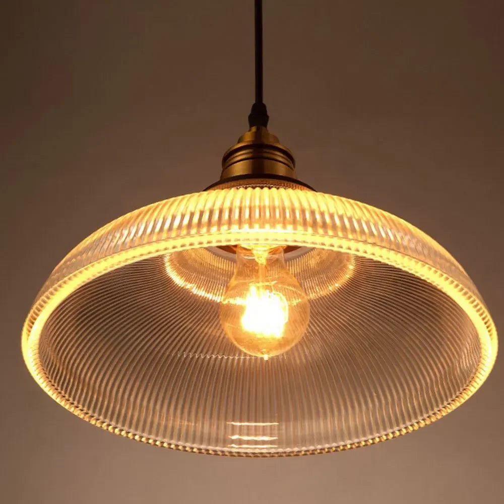 CharmGlow | Klassisk Glas Loftlampe