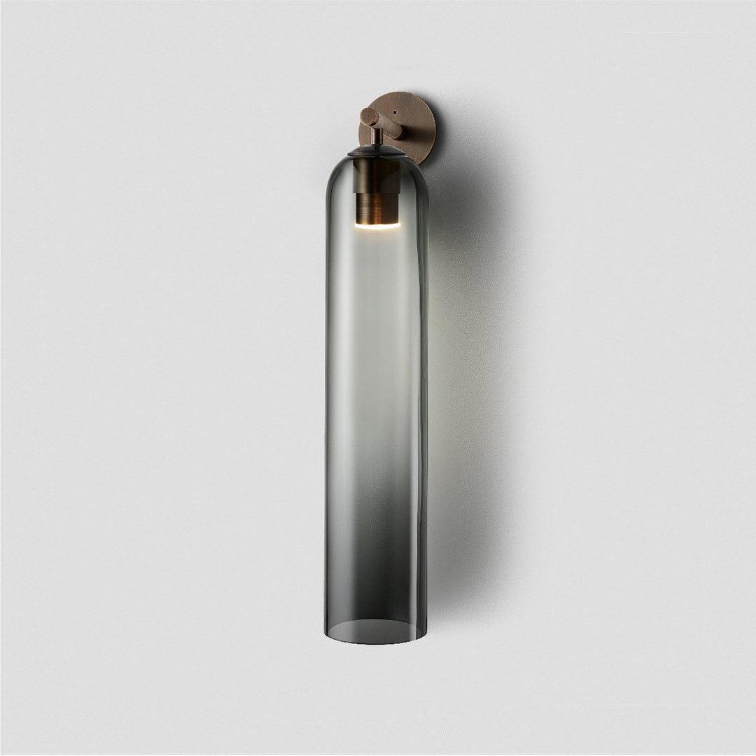 TubeShine | Elegant Glas Tube Væglampe