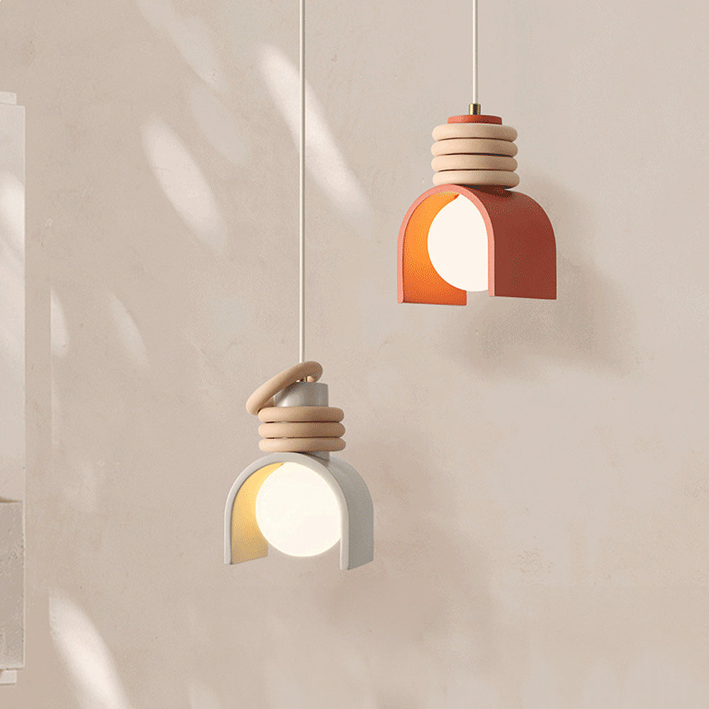 ArtsyGlow | Stilfuld Kunstnerisk Loftlampe