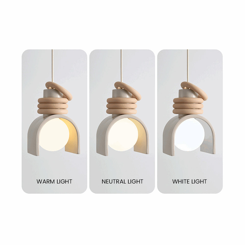 ArtsyGlow | Stilfuld Kunstnerisk Loftlampe
